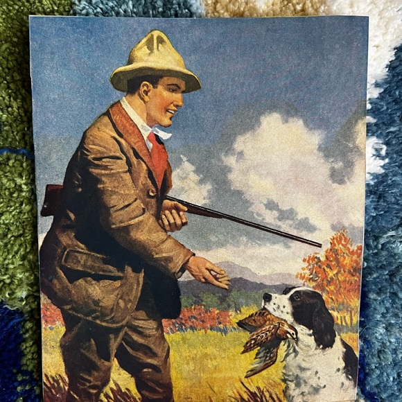 Vintage Hunting set! Magazine clippings and vintage map ART - Picture 5 of 5